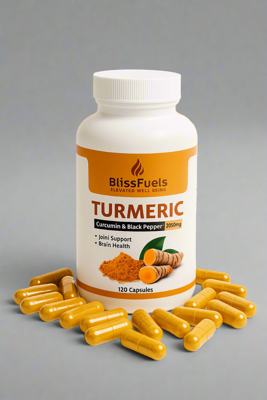 Turmeric Capsules with Black Pepper – Joint & Inflammation Support